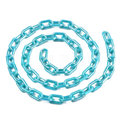 Acrylic Opaque Cable Chains PACR-N009-002C-1