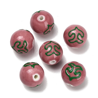 Handmade Porcelain Beads PR-T138-01B-1