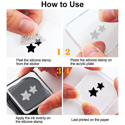 Custom PVC Plastic Clear Stamps DIY-WH0448-0592-1