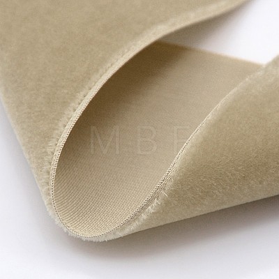Polyester Velvet Ribbon for Gift Packing and Festival Decoration SRIB-M001-15mm-836-1