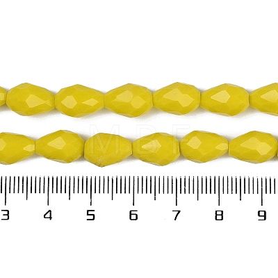 Opaque Solid Color Beads Strands EGLA-N013-P8mm-D06-1