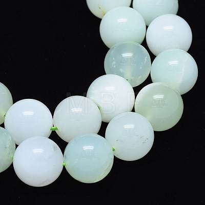 Natural Green Opal Beads Strands G-O180-07-12mm-1