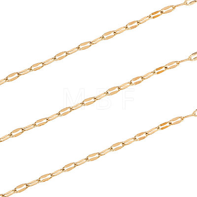 304 Stainless Steel Dapped Chains CHS-CJC0001-04G-1