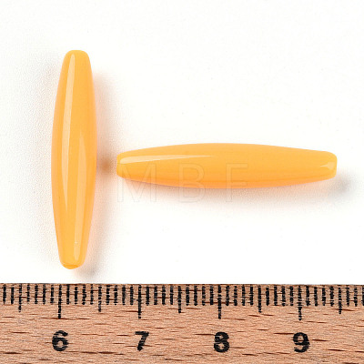 Opaque Acrylic Beads OACR-M015-14F-1