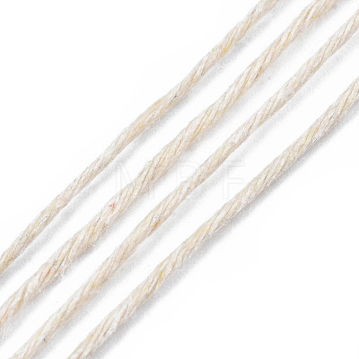 Waxed Cotton Thread Cords YC-R003-1.0mm-10m-102-1
