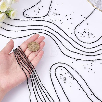 20 Strand Glass Beads Strands G-FH0001-54-1
