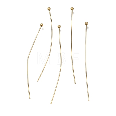 Brass Ball Head Pins KK-H502-03Q-G-1