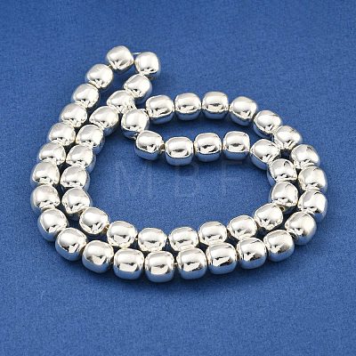 Electroplated Synthetic Non-magnetic Hematite Beads Strands G-C136-C01-04-1
