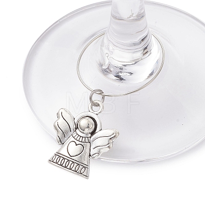 Alloy Wine Glass Charms AJEW-JO00210-1