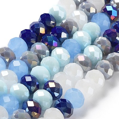 Glass Beads Strands EGLA-A034-M10mm-40-1