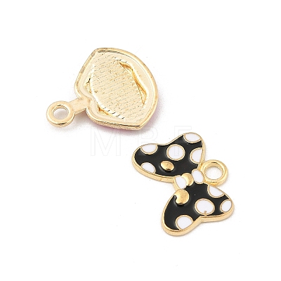 9Pcs Women Makeup Enamel Charm Pendant Colorful Alloy Enamel Charm Mixed Shape for Jewelry Necklace Bracelet Earring Making Crafts JX116A-1