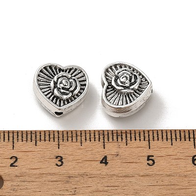 Tibetan Style Alloy Beads PALLOY-P302-10C-AS-1