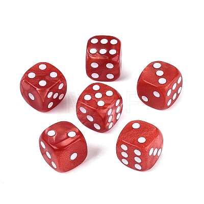 Opaque Acrylic Beads MACR-F083-14D-1