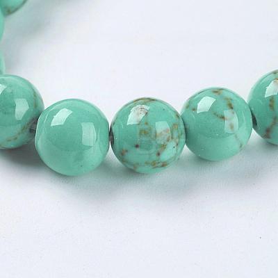 Synthetic Turquoise Beads G-H1143-1-1