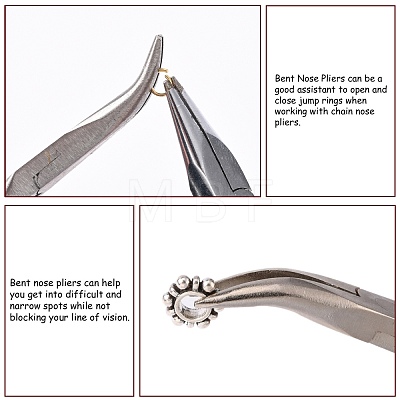 Carbon Steel Jewelry Pliers for Jewelry Making Supplies P008Y-1