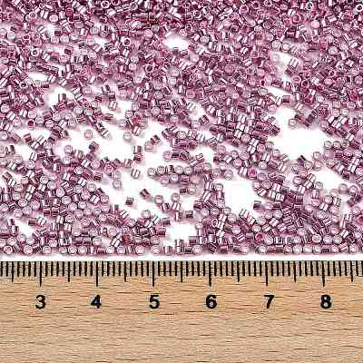 Electroplate Glass Seed Beads SEED-H003-08B-1