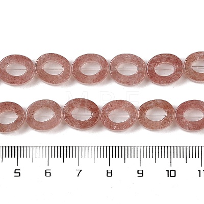 Natural Strawberry Quartz Beads Strands G-M439-A11-01-1