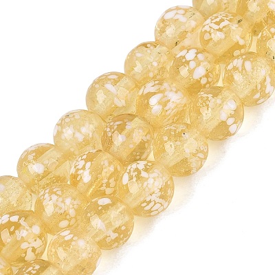 Handmade Lampwork Beads Strands LAMP-N037-07K-1