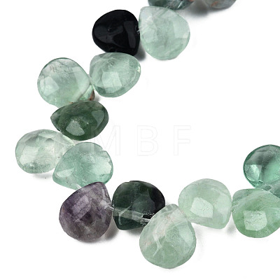 Natural Purple Fluorite Gemstone Beads Strands G-T006-04-1