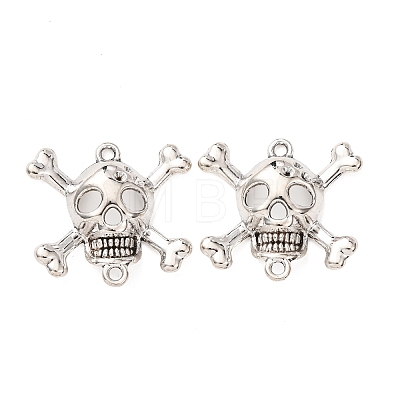 Tibetan Style Alloy Connector Rhinestone Settings FIND-C094-12AS-1