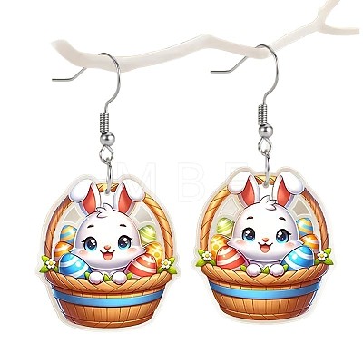 Easter Acrylic Dangle Earrings FS-WG50DE5-01-1
