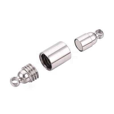 304 Stainless Steel Magnetic Clasps STAS-N127-03P-1