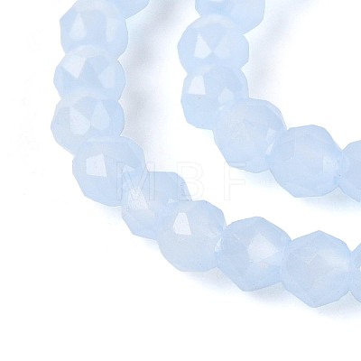 Imitation Jade Glass Beads Strands GLAA-T028-2mm-11F-1