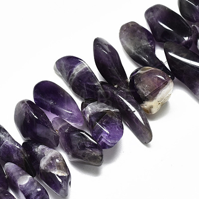 Natural Amethyst Strands Beads G-R485-06A-1