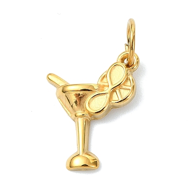 304 Stainless Steel Pendants STAS-A145-03C-G-1