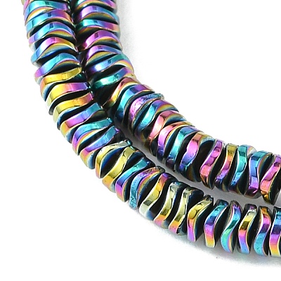 Electroplated Synthetic Non-Magnetic Hematite Beads Strands G-M01-1