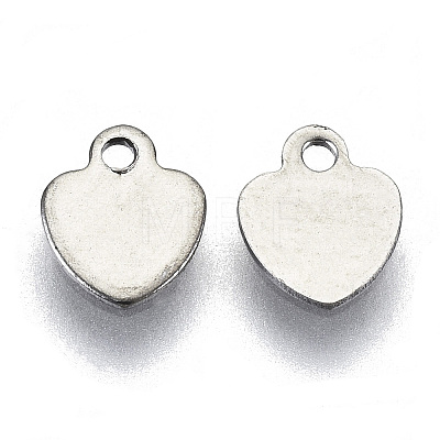 Non-Tarnish 201 Stainless Steel Charms STAS-R116-012C-1