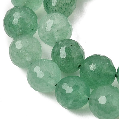Natural Green Strawberry Quartz Beads Strands GG-CBA0166-A02-10mm-1