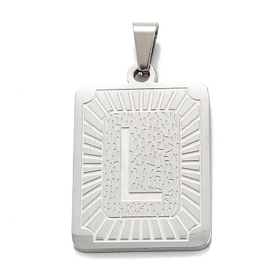 Non-Tarnish 304 Stainless Steel Pendants STAS-K216-48L-P-1