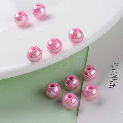 Opaque Acrylic Beads X-MACR-S370-D8mm-A02-1