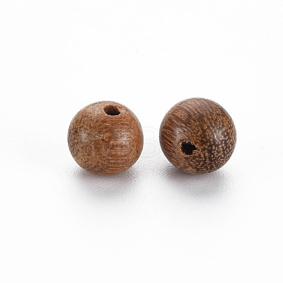 Natural Wood Beads X-WOOD-S659-07-LF-1