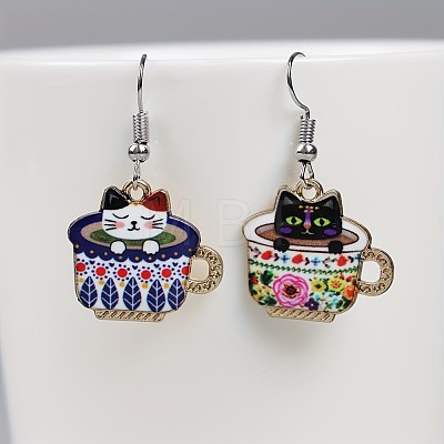 Alloy Dangle Earrings FS-WG32F4A-01-1