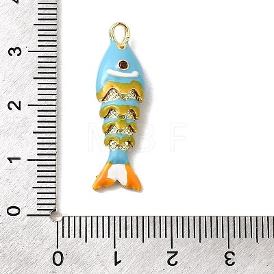 Rack Plating Brass Pendants X-KK-A268-05G-B05-1