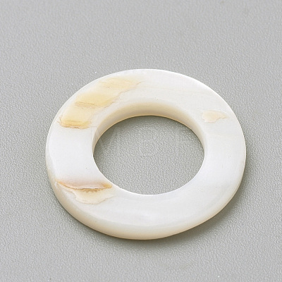Freshwater Shell Linking Ring SHEL-S269-62-1