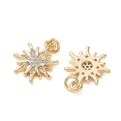 SHEGRACE Brass Clear Cubic Zirconia Pendants XGRQ3K123-534G-1
