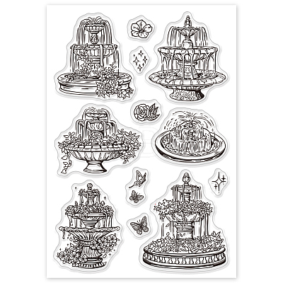 Custom PVC Plastic Clear Stamps DIY-WH0448-0510-1