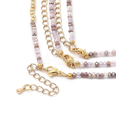 Beaded Necklaces & Pendant Necklace Sets NJEW-JN03076-01-1