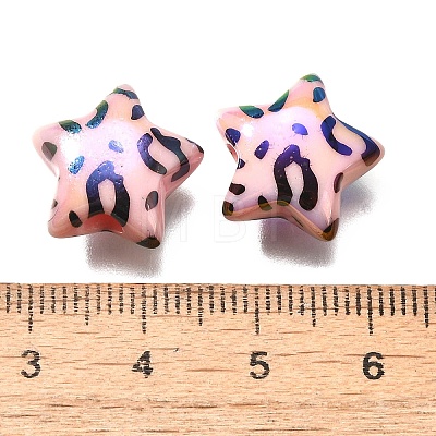 Acrylic Beads OACR-S043-08B-1