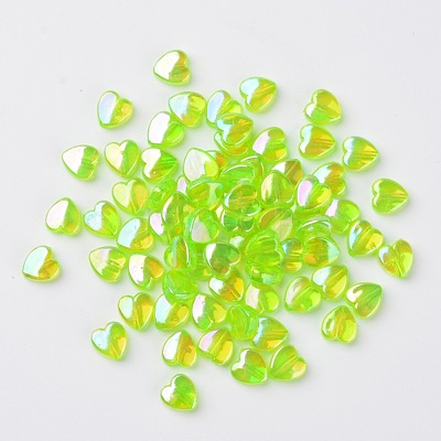 Eco-Friendly Transparent Acrylic Beads X-PL539-835-1