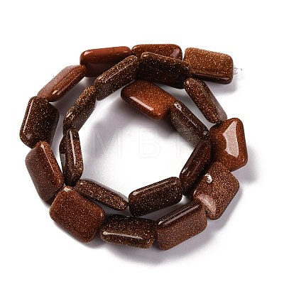 Synthetic Goldstone Beads Strands G-T047-B20-01-1