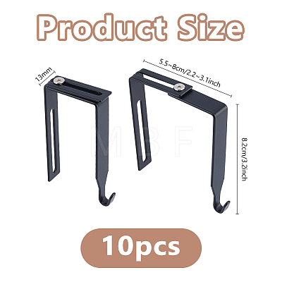 Iron Wall Mounted Hook Hangers AJEW-WH0481-480-1-1