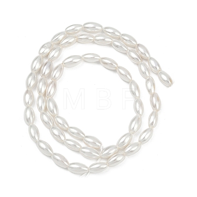 Electroplated Shell Pearl Beads Strands BSHE-Z009-10A-1