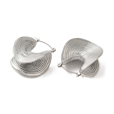 304 Stainless Steel Hoop Earring EJEW-Q796-05P-1