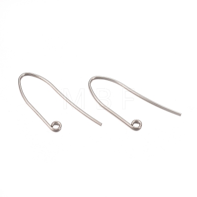 Stainless Steel Earring Hooks STAS-WH0014-30P-1