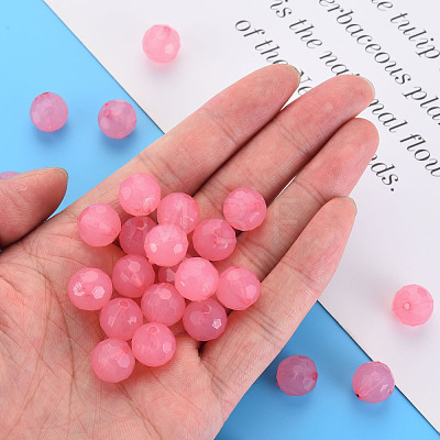 Imitation Jelly Acrylic Beads MACR-S373-97A-E03-1