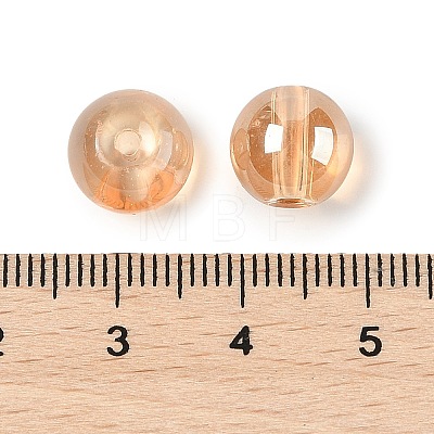 Electroplate Glass Beads EGLA-M034-01B-1